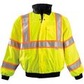 Occunomix Premium Two-Tone Bomber Jacket, Class 3, Hi-Vis Yellow, 3XL,  LUX-TJBJ2-Y3X